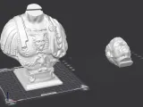 30 cm height Caesar with Your dedicated knives (holder)-4