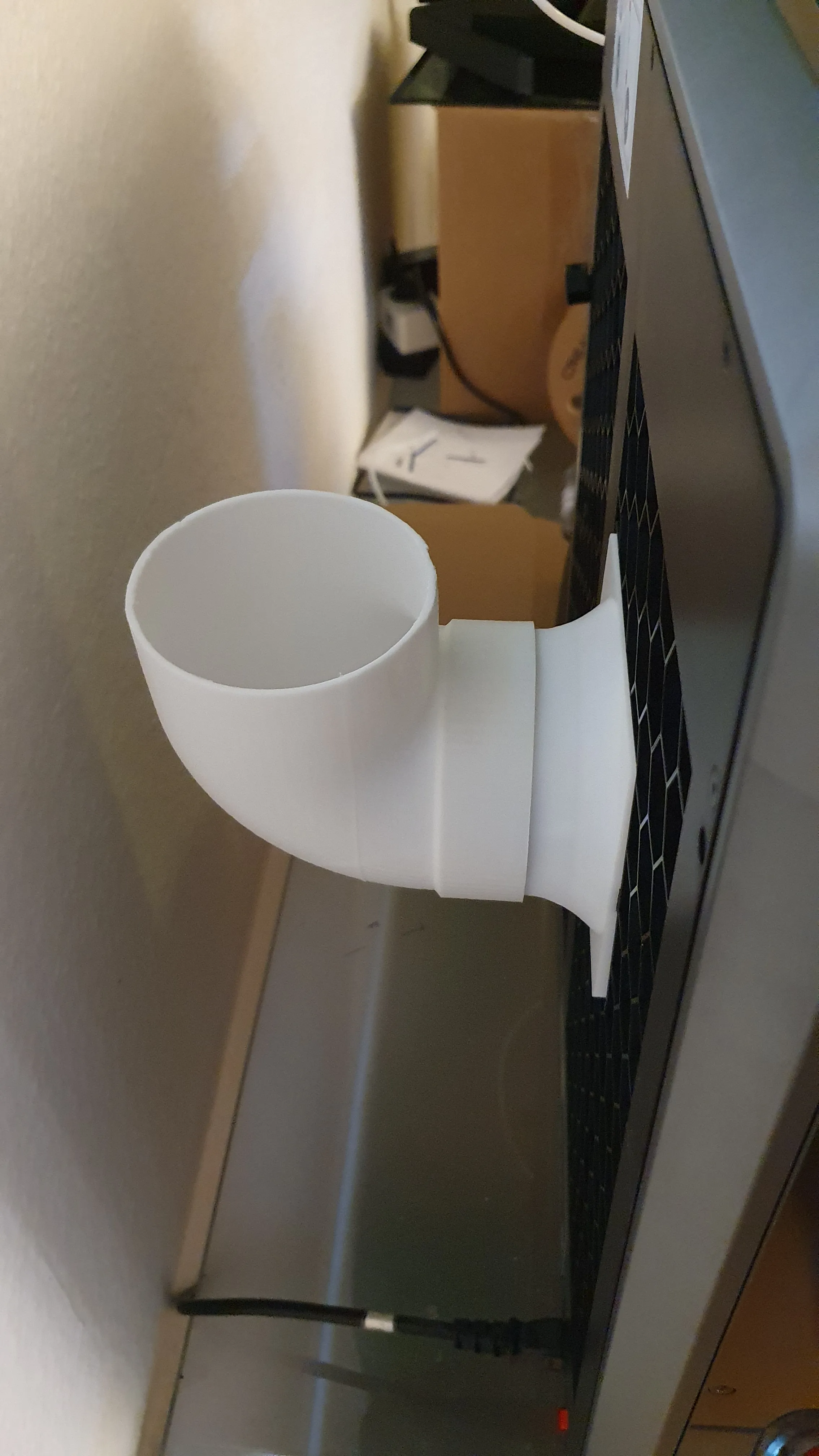 K1 Max Back Fan 80mm Air Hose Adapter