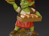 goblin girl selling hot dog-1