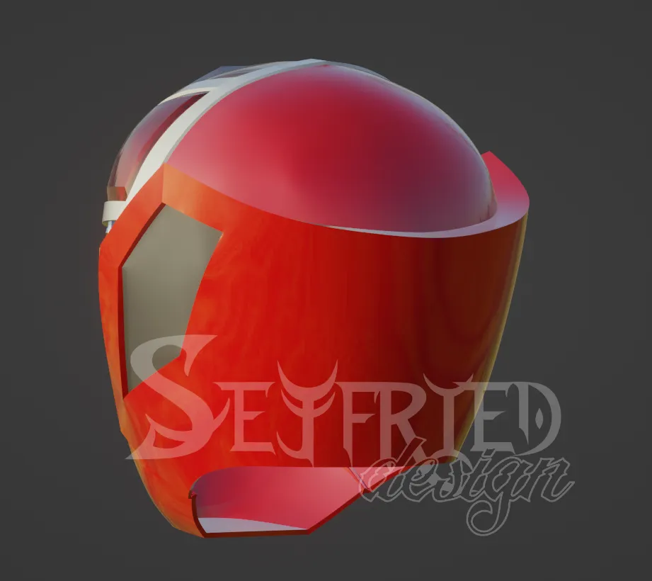 Mashin Sentai Kiramager Kira Red cosplay helmet