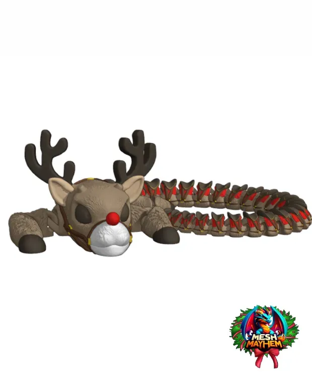 Articulated Reindeer Dragon