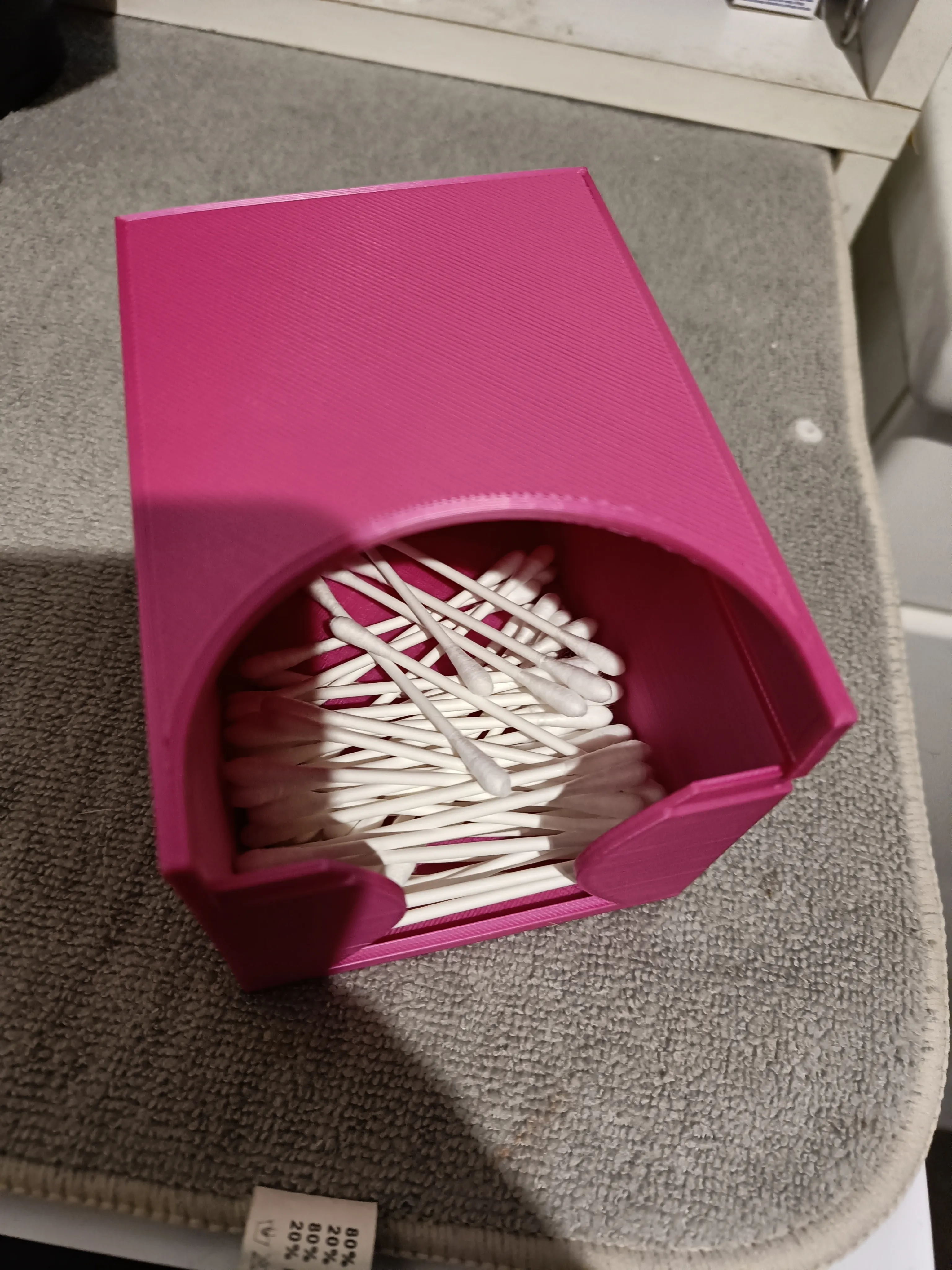 Organizer, pojemnik na patyczki higieniczne - cotton buds