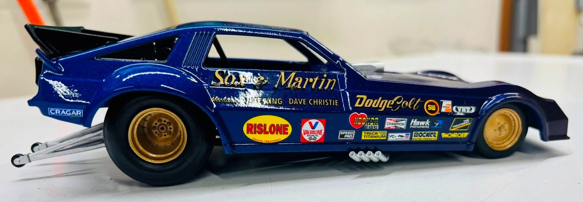 Vintage Funny Car Scale 1:25-1