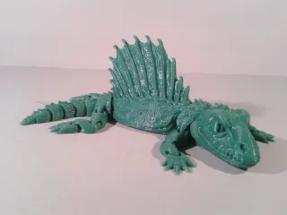 Dimetrodonte articulated flexi dinosaur toy