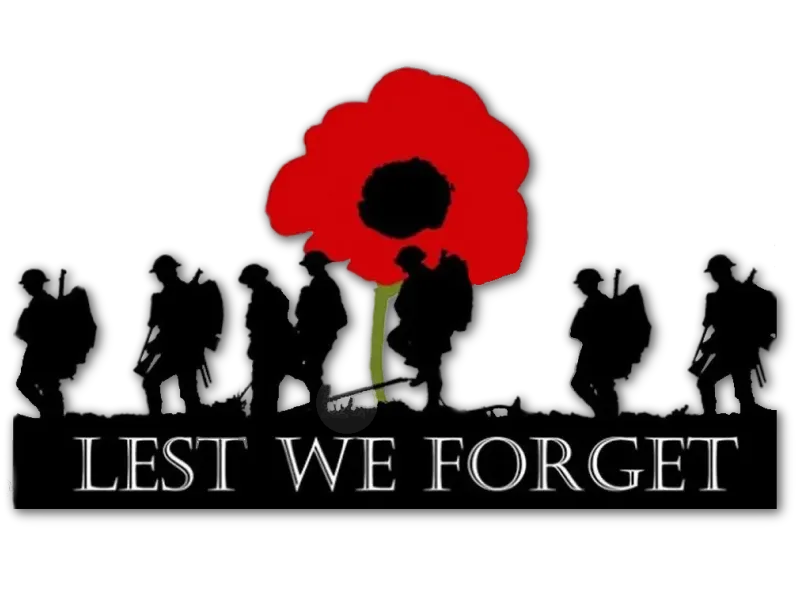 lest we forget soldier shadow and poppy