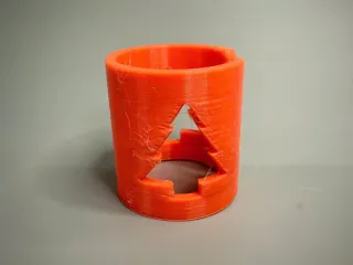Wrapping Paper Cutter - Christmas Tree Cutout
