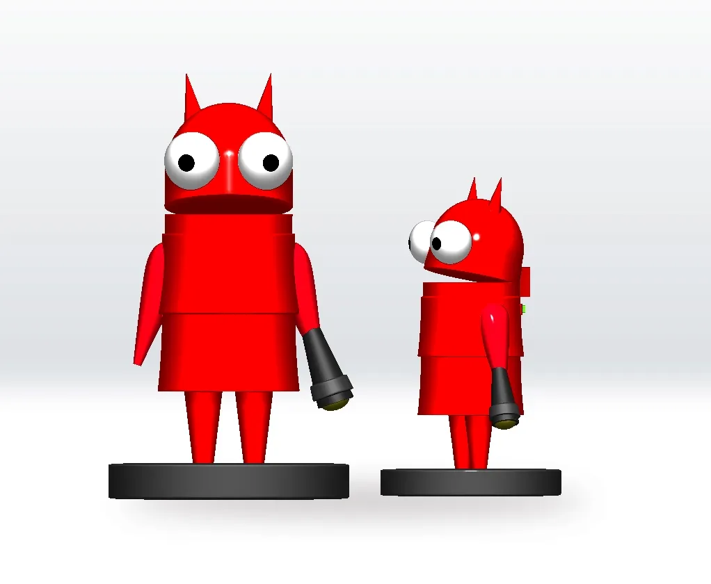 Repo STL file 3D Model Character Fanart