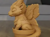 Leaf Dragon Garden Guardian STL-4