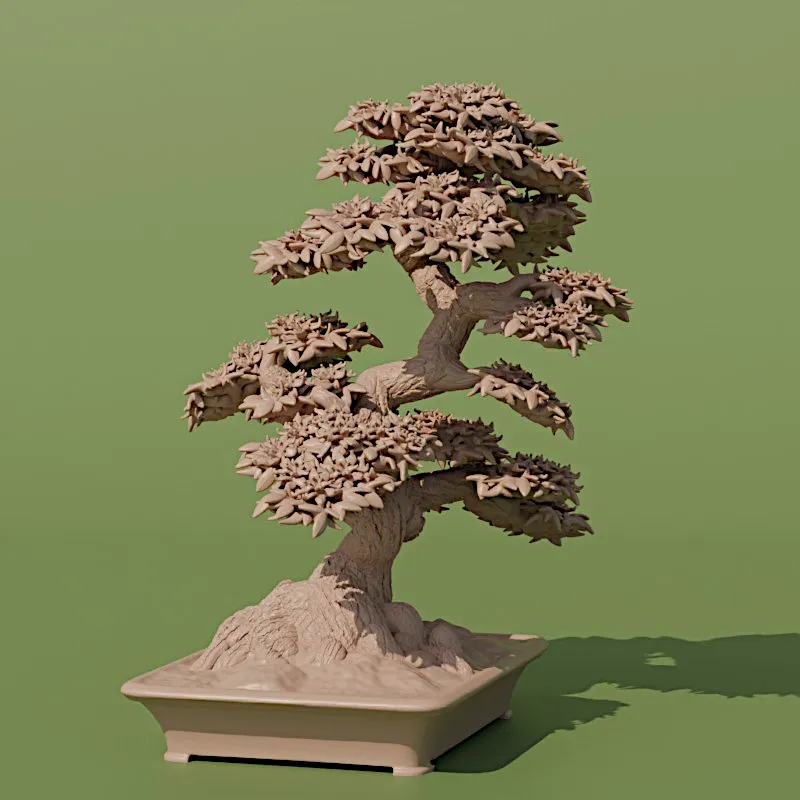 bonsai tree 8. azalia