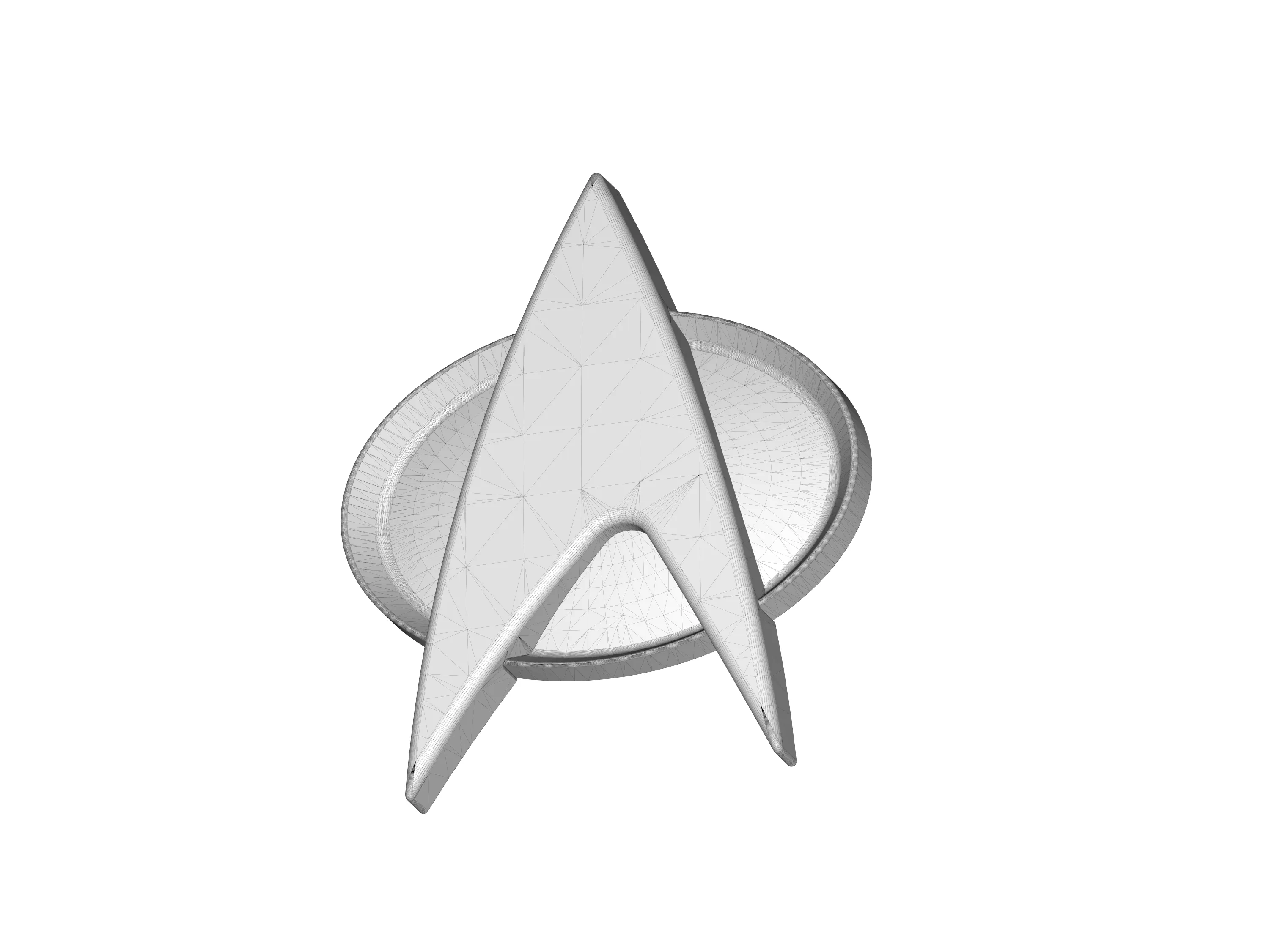 Next Generation Star Trek Badge
