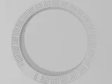 Blank circle crib-0