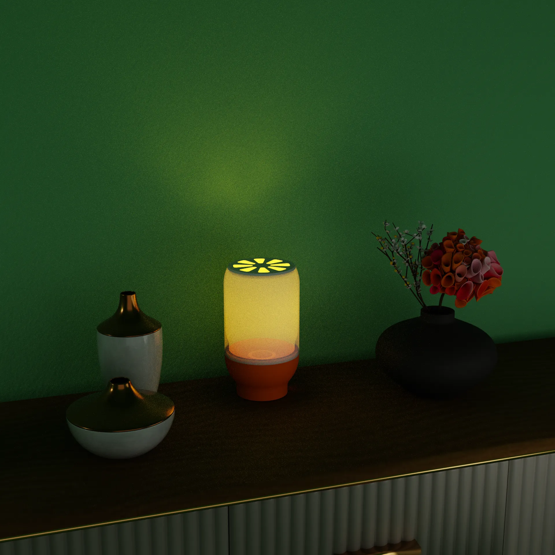 Capsule lamp