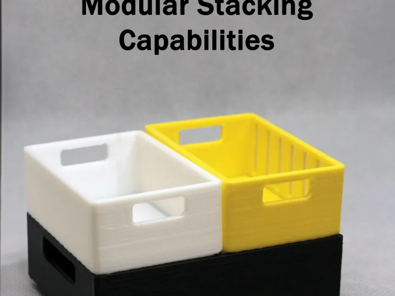 Conteneurs de rangement modulaires