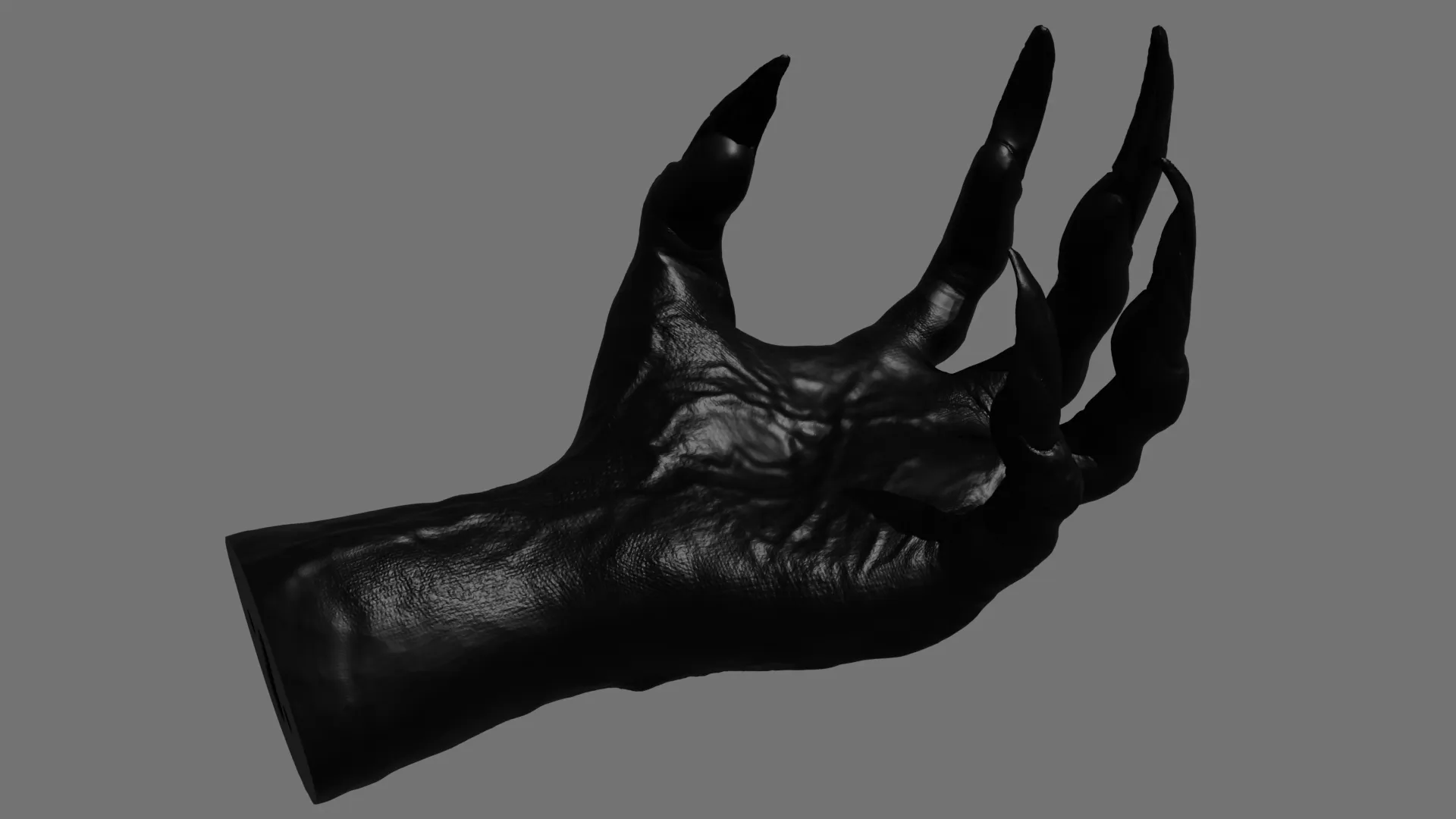 Держатель для украшений Daemon hand 3D модель