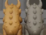 Desk Guardian Monster FDM Friendly 3D Model-4