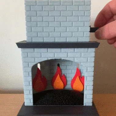 Animated Fireplace-0