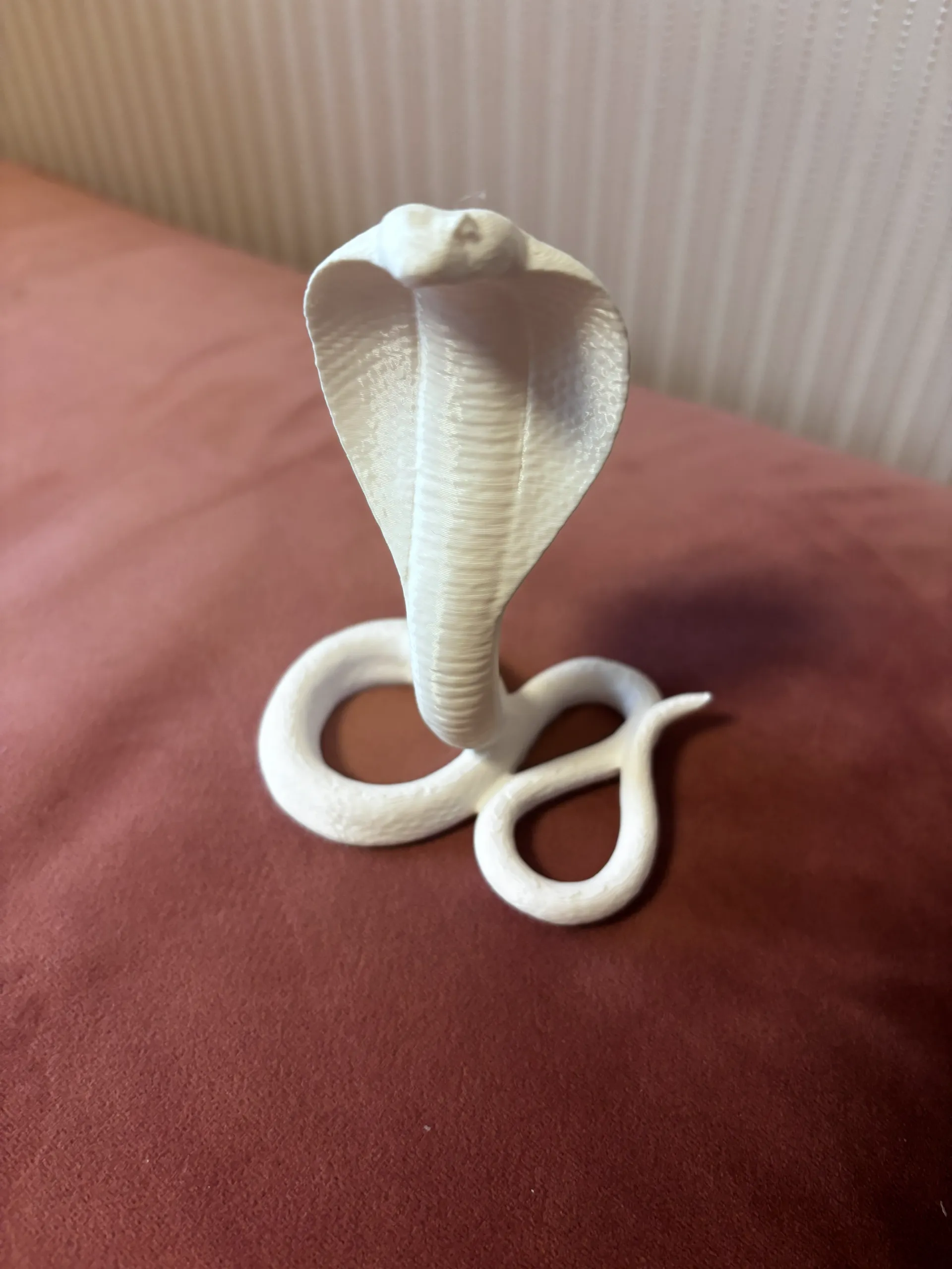 King cobra snake year sculpture