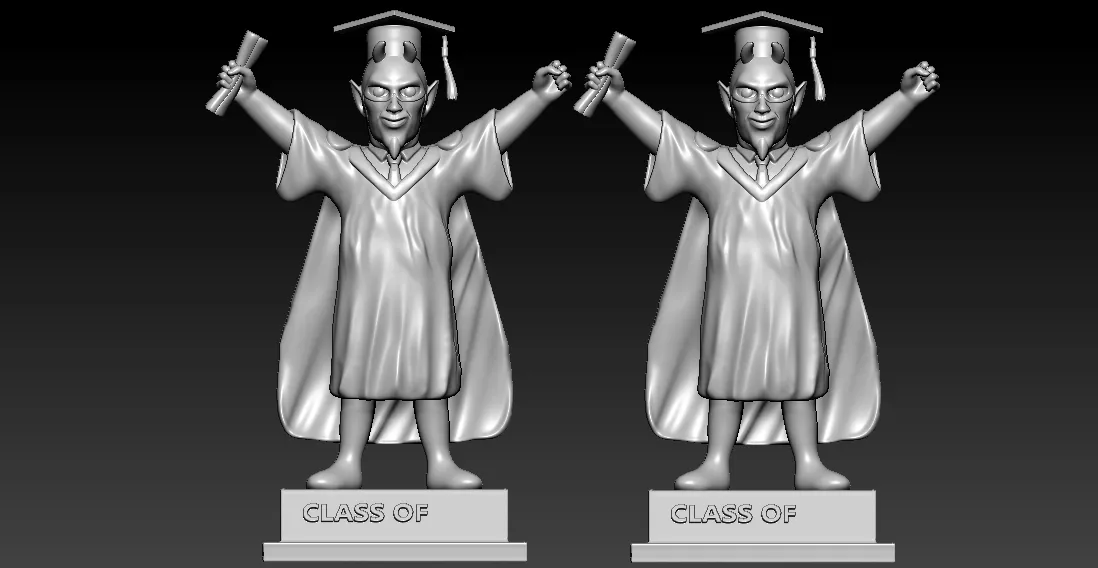 ABSOLVIRE MASCOTA DUKE UNIVERSITY - 3D PRINT