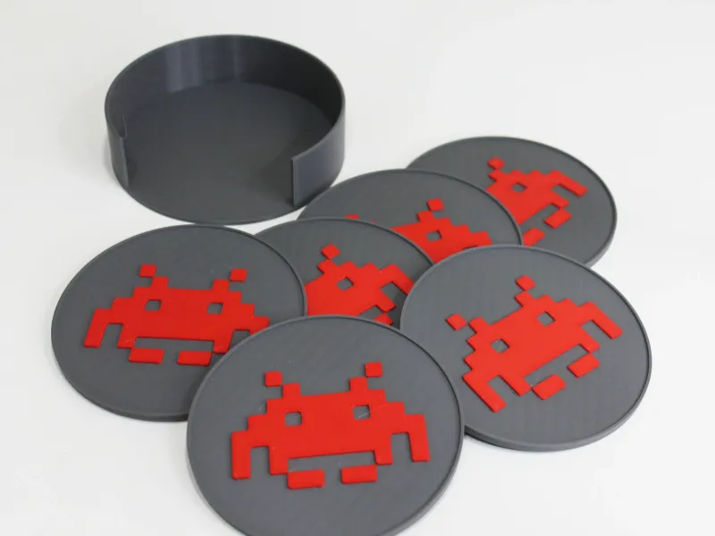 Posavasos Space Invaders / Coaster Space Invaders