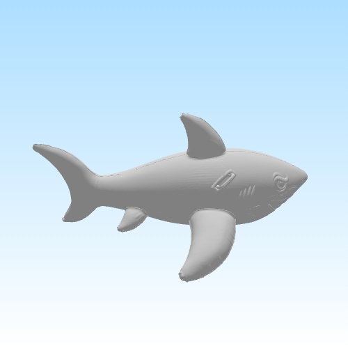 “Inflatable” Shark Floating Toy For Bath/Pool-2