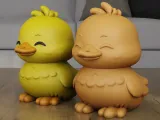 Cute Duckling 3D Print Model STL-2