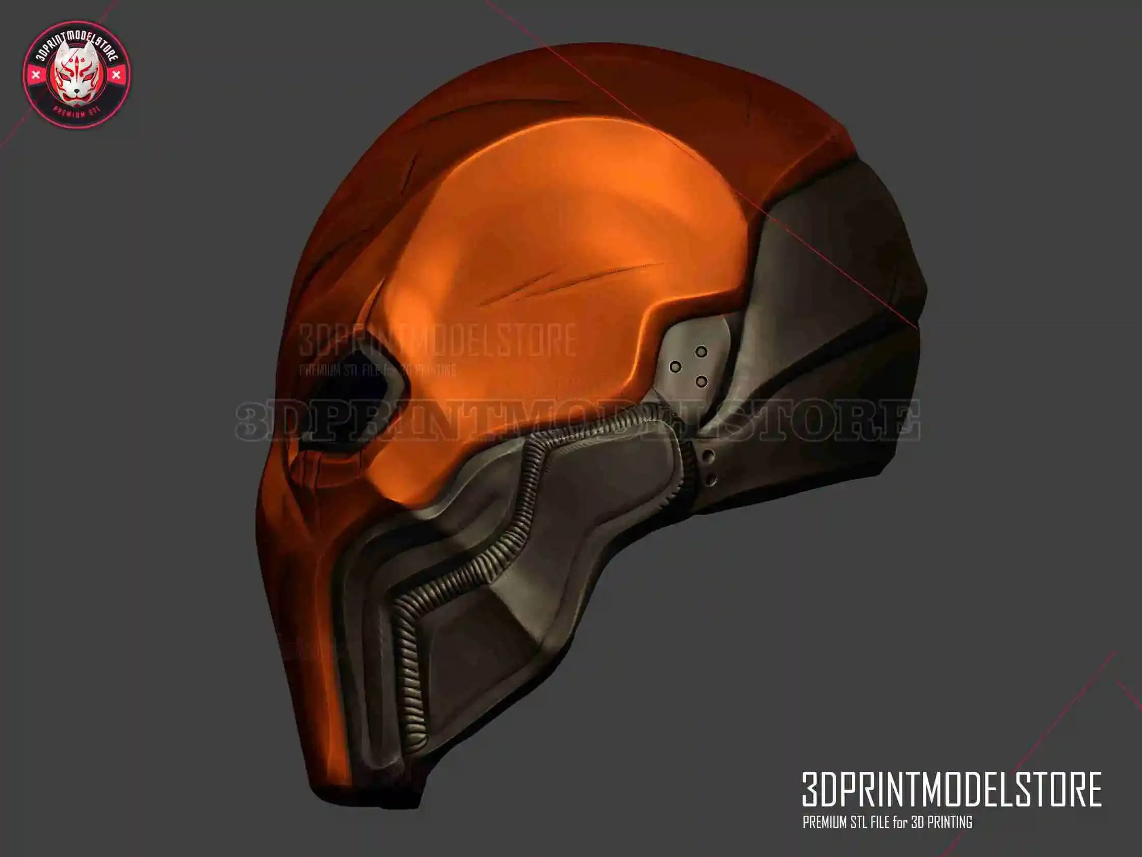 Chainsaw Man Cosplay Helmet - Katana Man - Halloween Costume 3D model 3D  printable