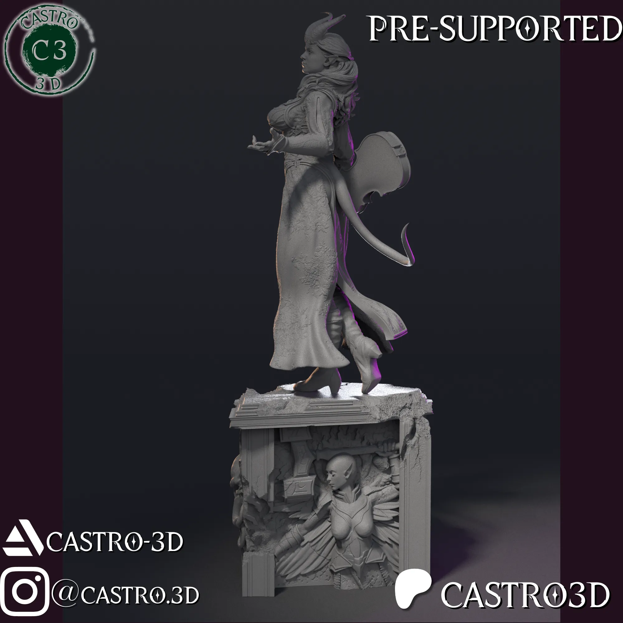 Alfira The Bard of Elturel - Baldurs Gate 3 Mini Collection