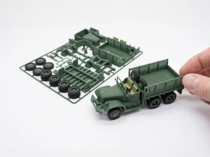 Kit de Caminhão do Exército em Cartão