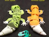 Articulated Leopard Gecko Toy-3