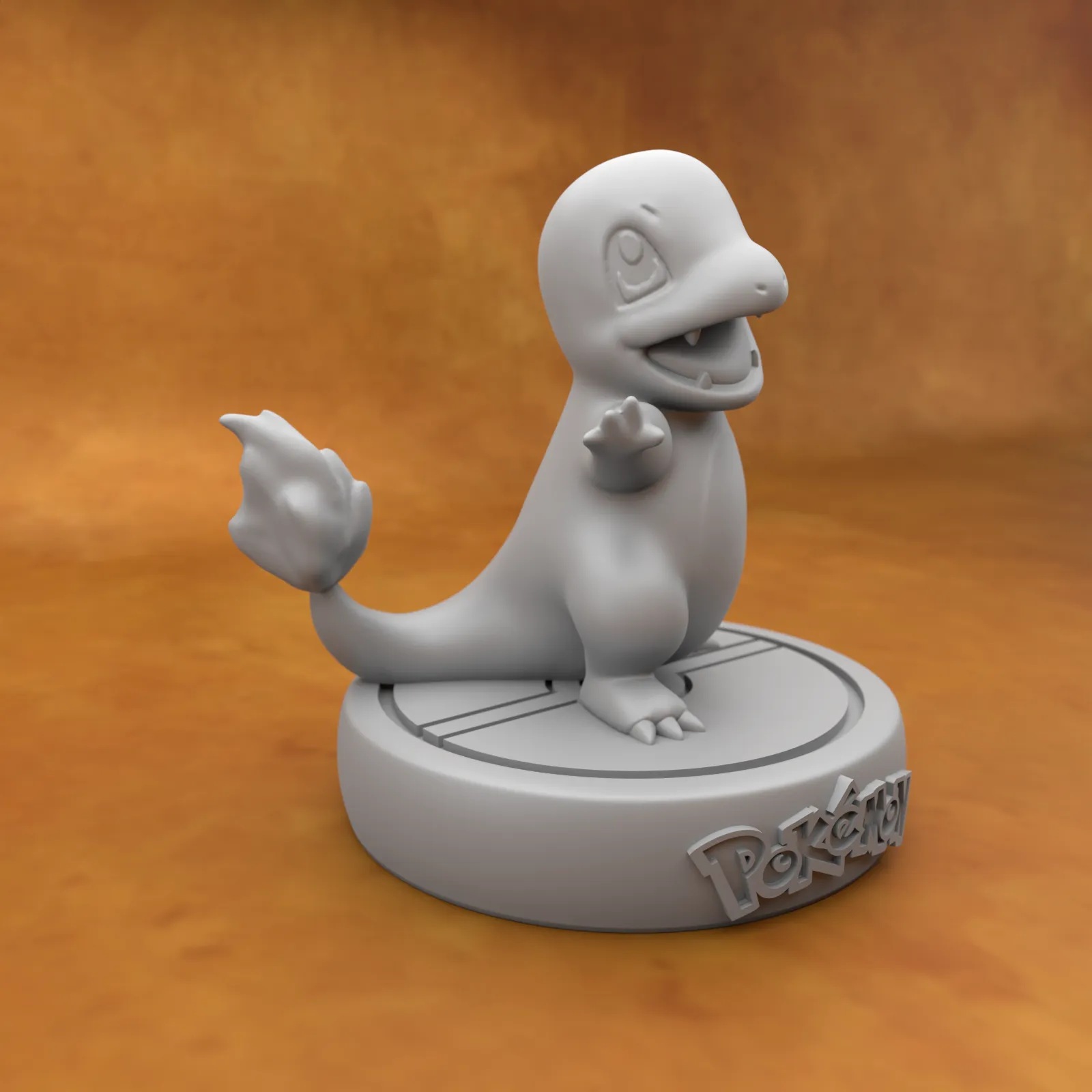 Charmander - Salaméche (Pokémon) - STL - 3D Print