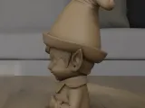 Cute Elf Figurine 3D Print STL Model-3