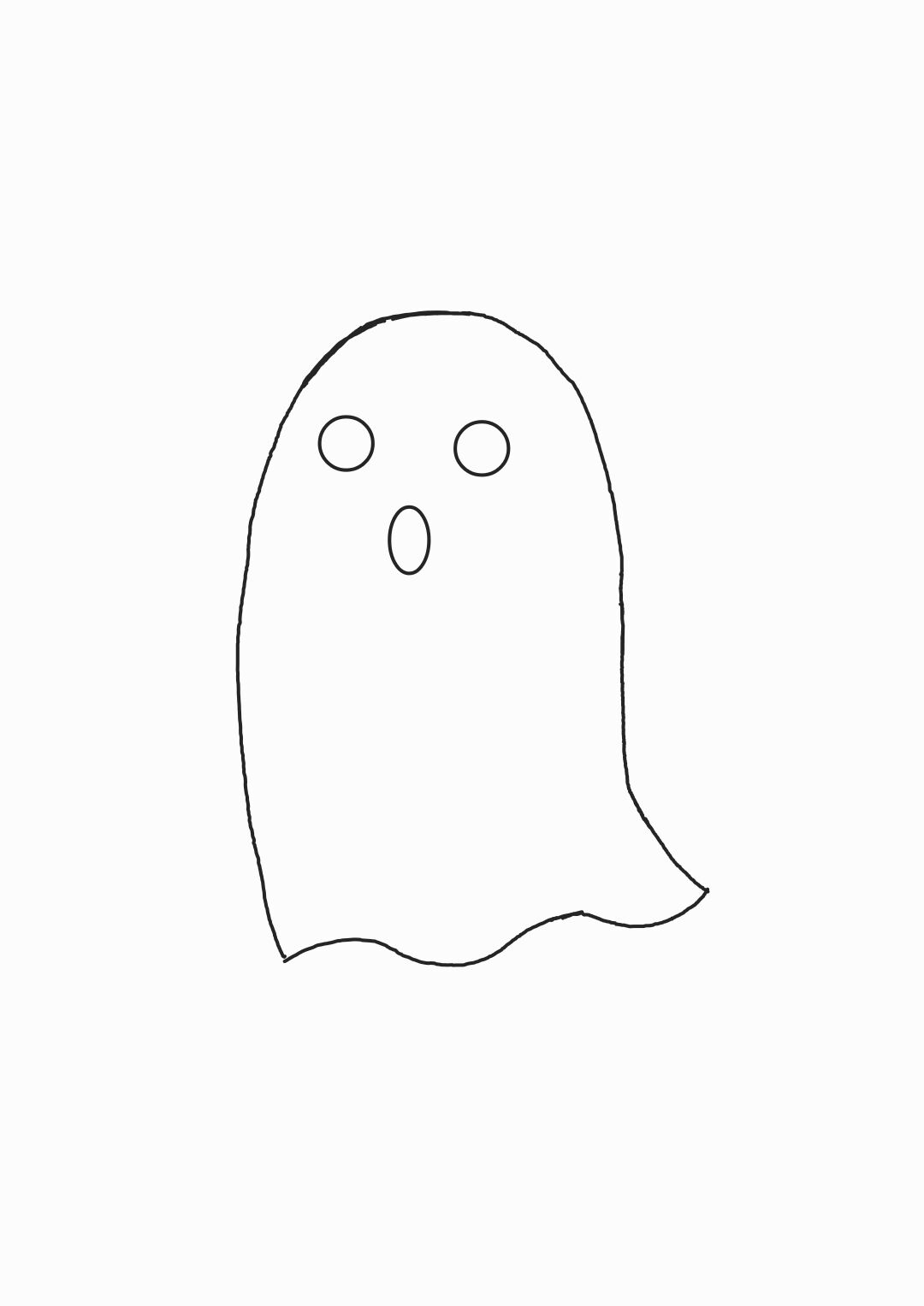 Ghost - "BOO" Halloween trick or treat gift