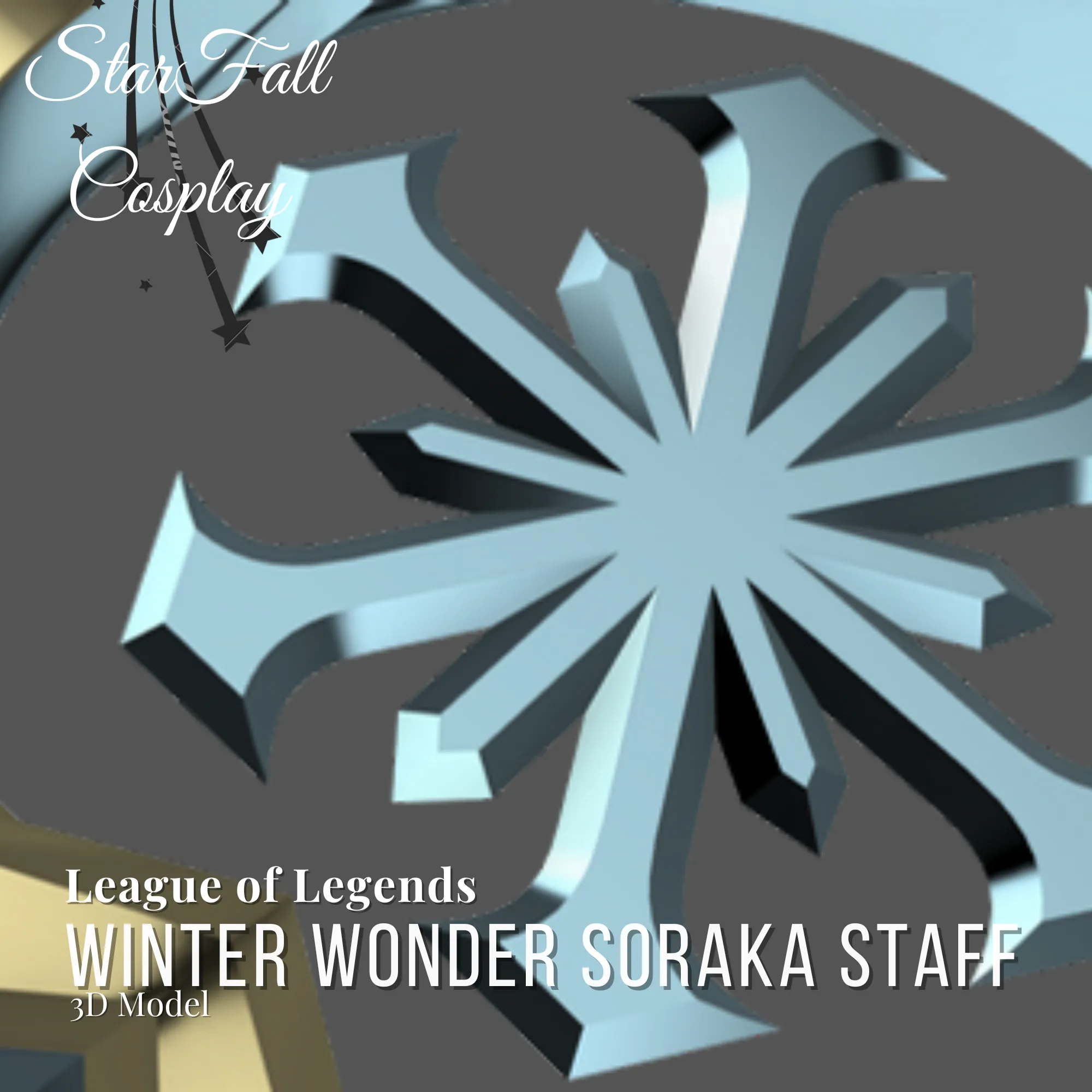 Winter Wonder Soraka Staff League of Legends