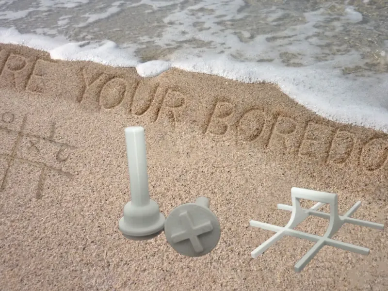 Diable et croix (Tic-tac-toe) Beach Press