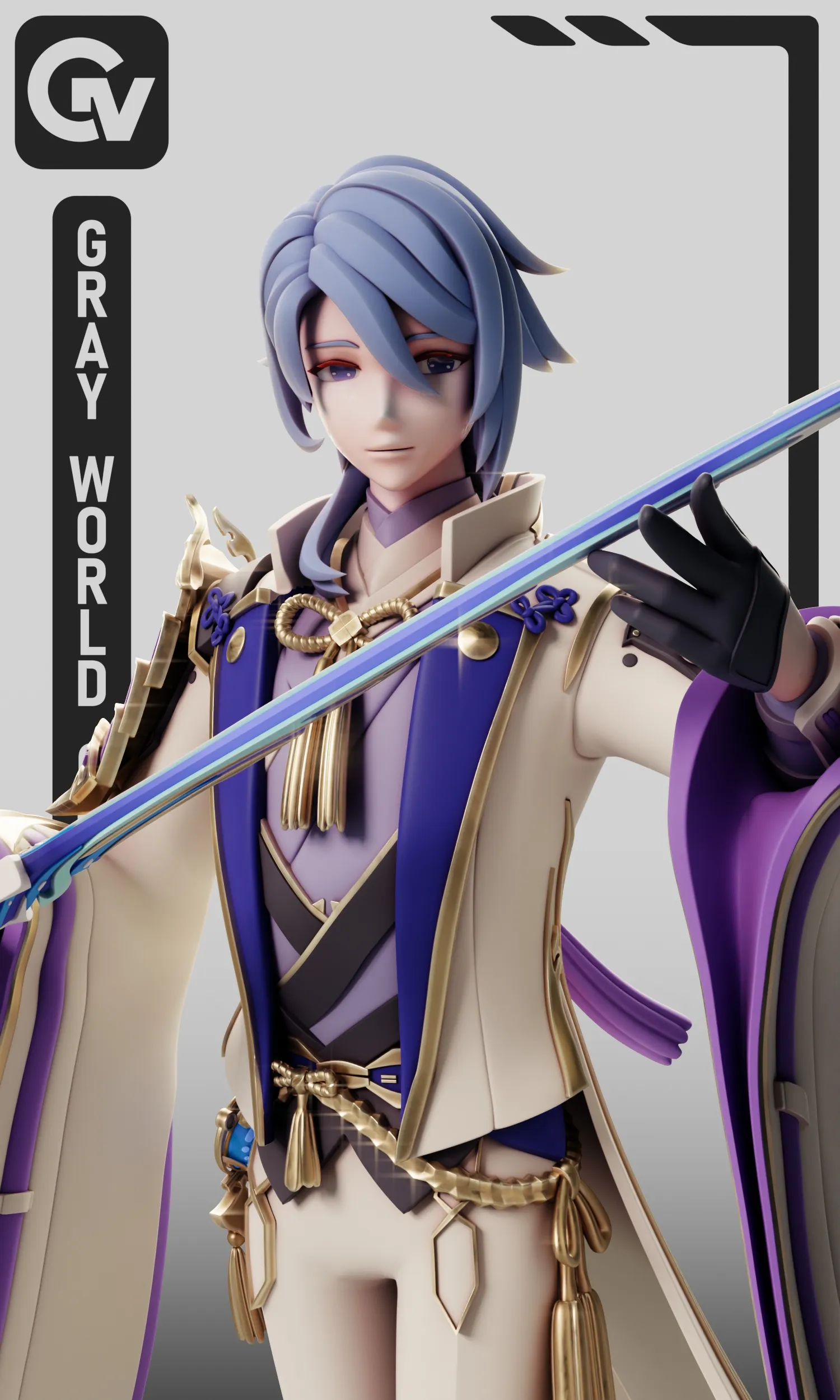 ayatoページ Kamisato Ayato | Genshin Impact | 3D models download