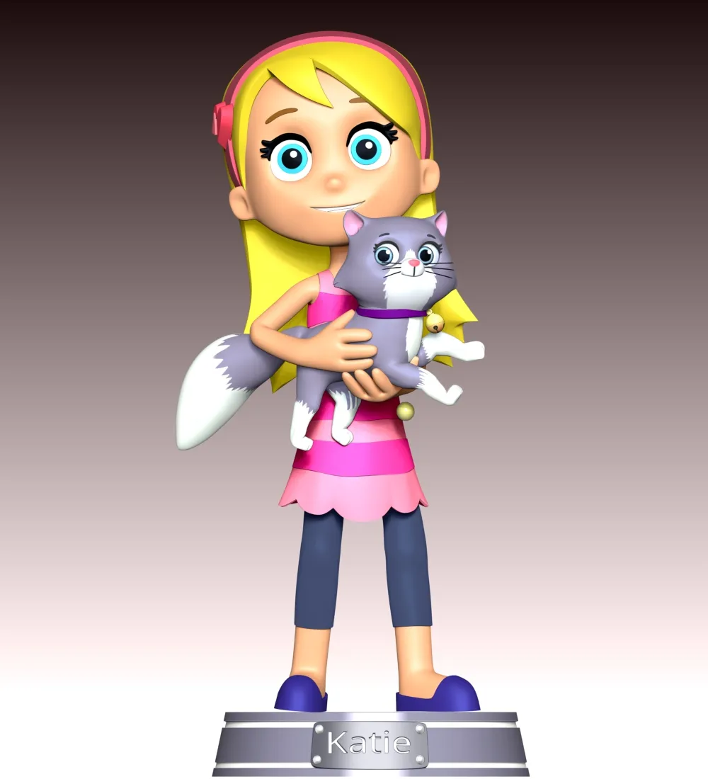 Katie And Cali Cat - PAW Patrol