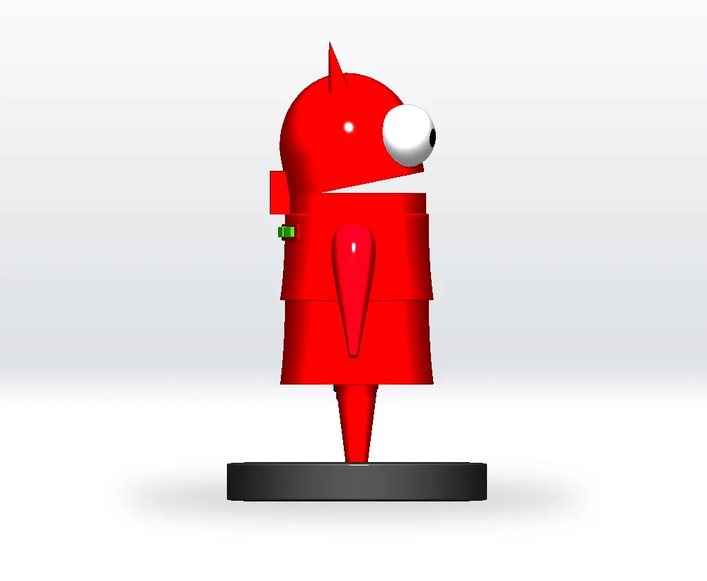 Repo STL file 3D Model Character Fanart