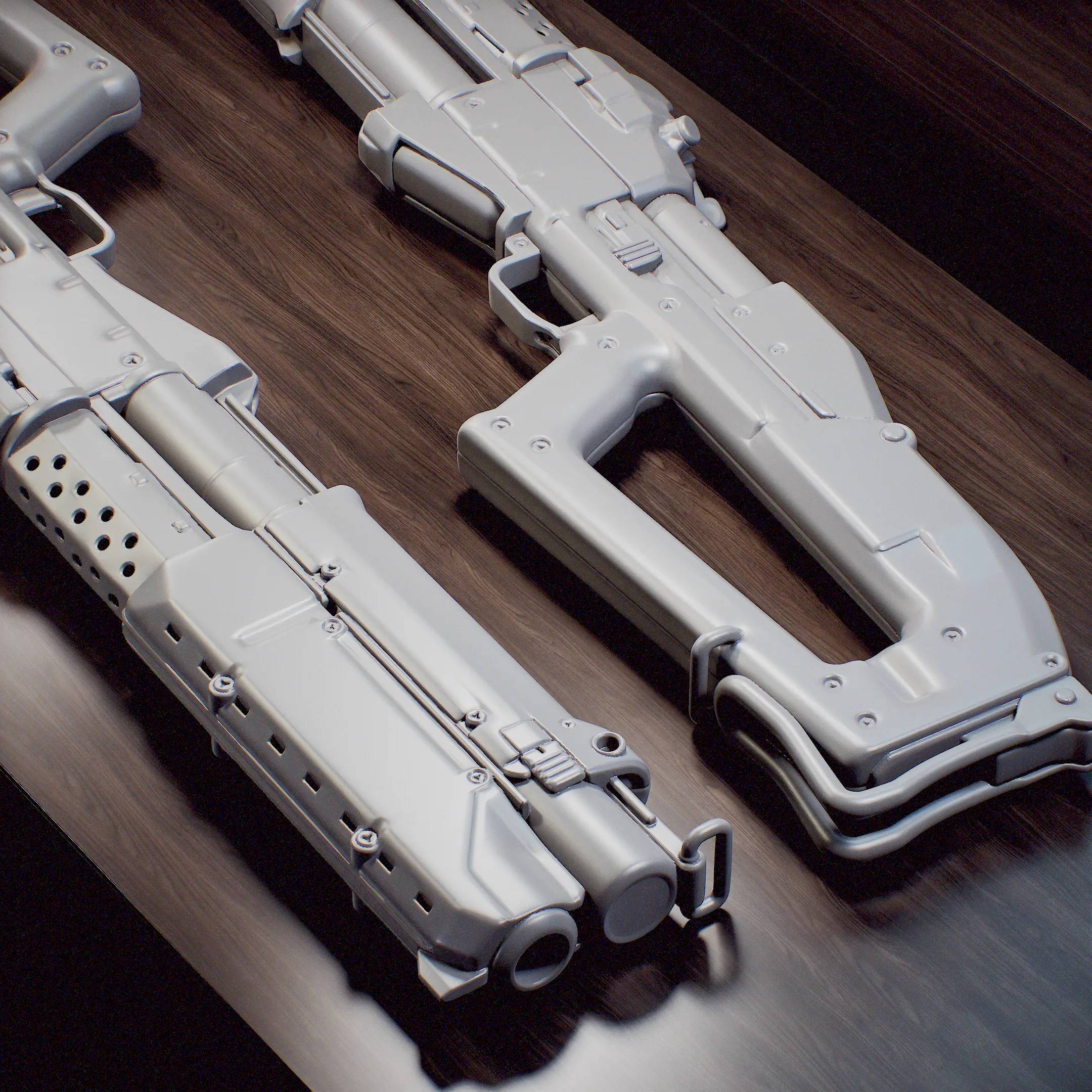 Budget Arm Carnage Shotgun Fan art Cyberpunk 2077