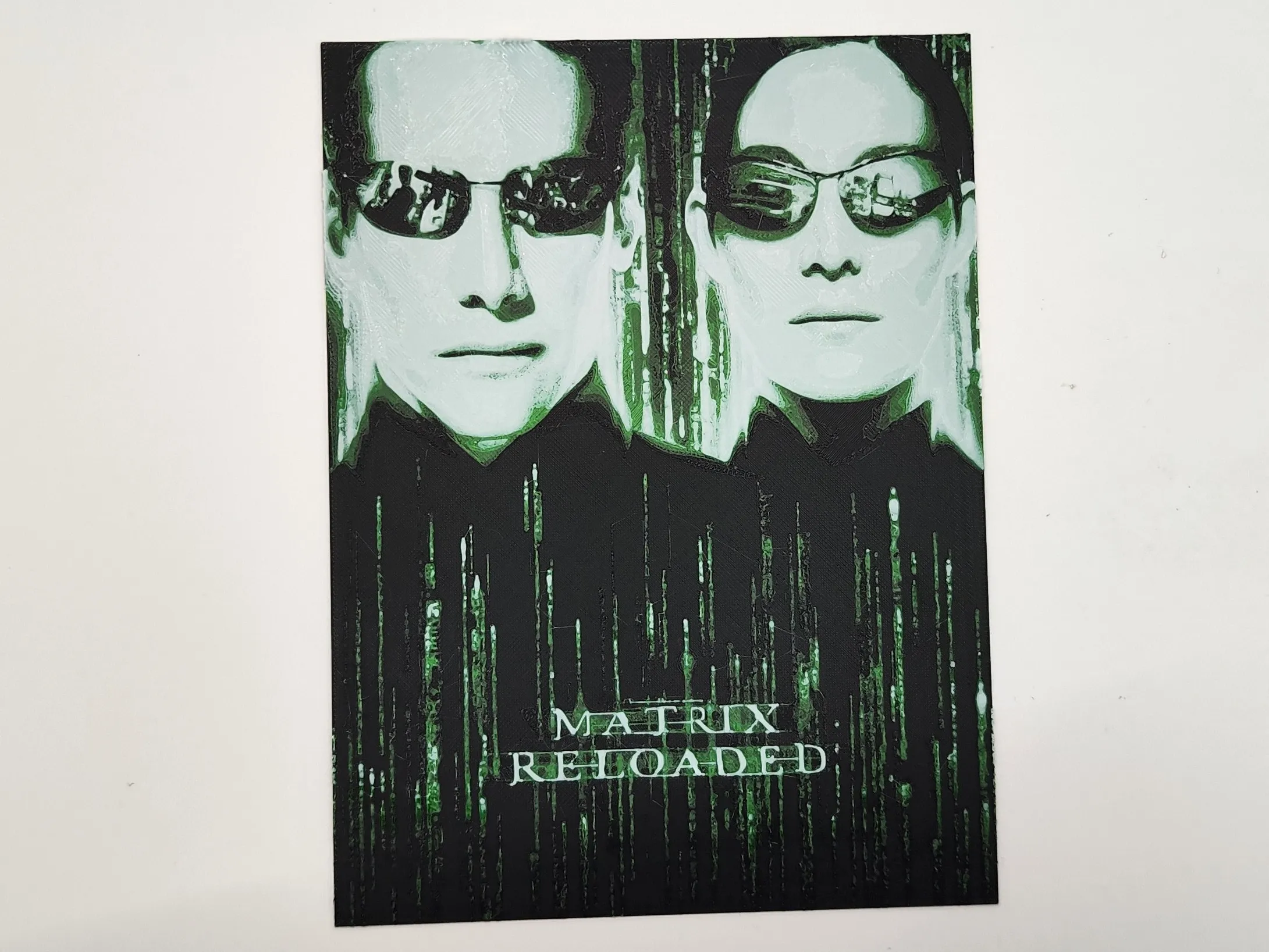 Matrix 2 poster - Hueforge