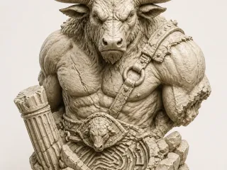 Busto Minotauro