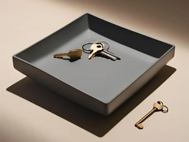 Minimalist Square Tray – Simplicity Meets Elegance