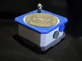 Rotating display stand for figurines-2