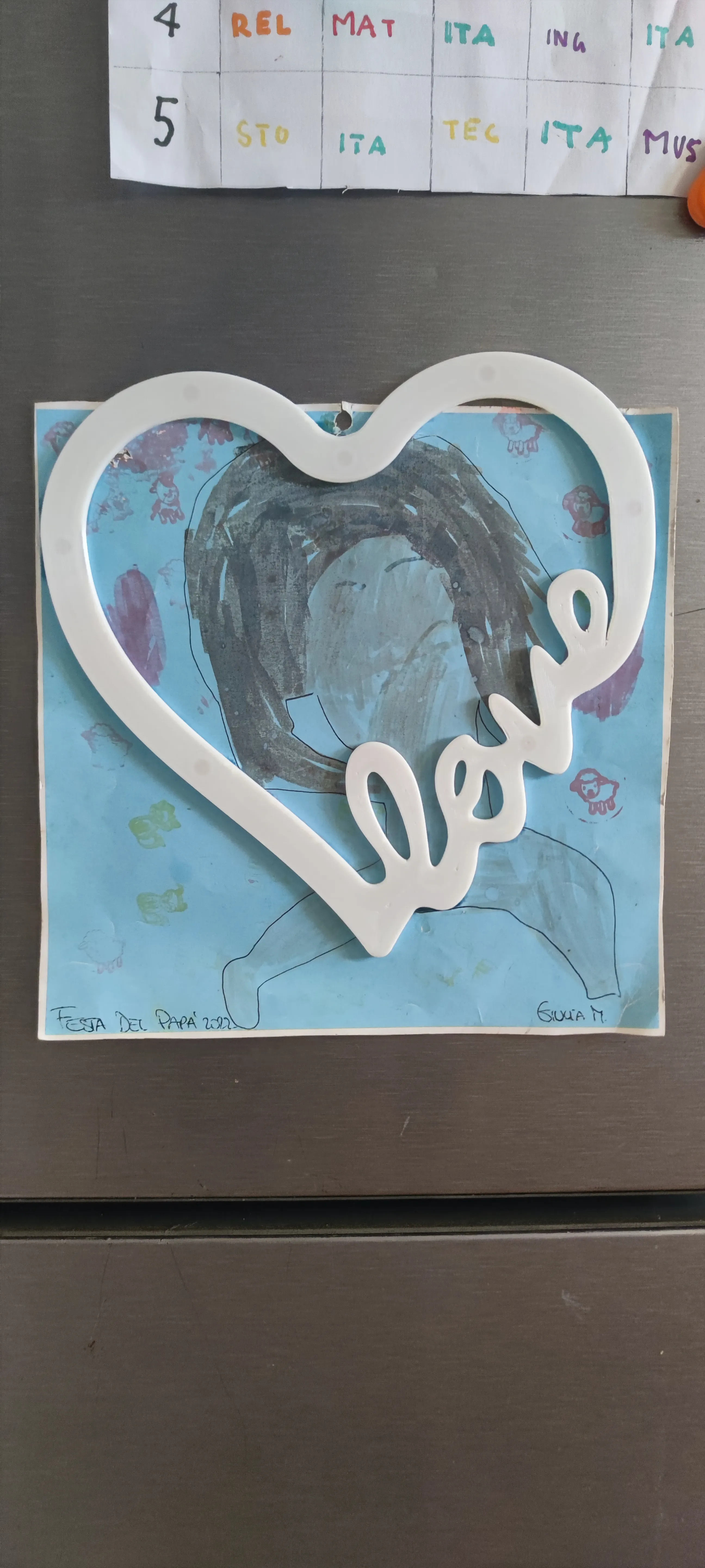 LoveHeart Magnetic Photo Frame