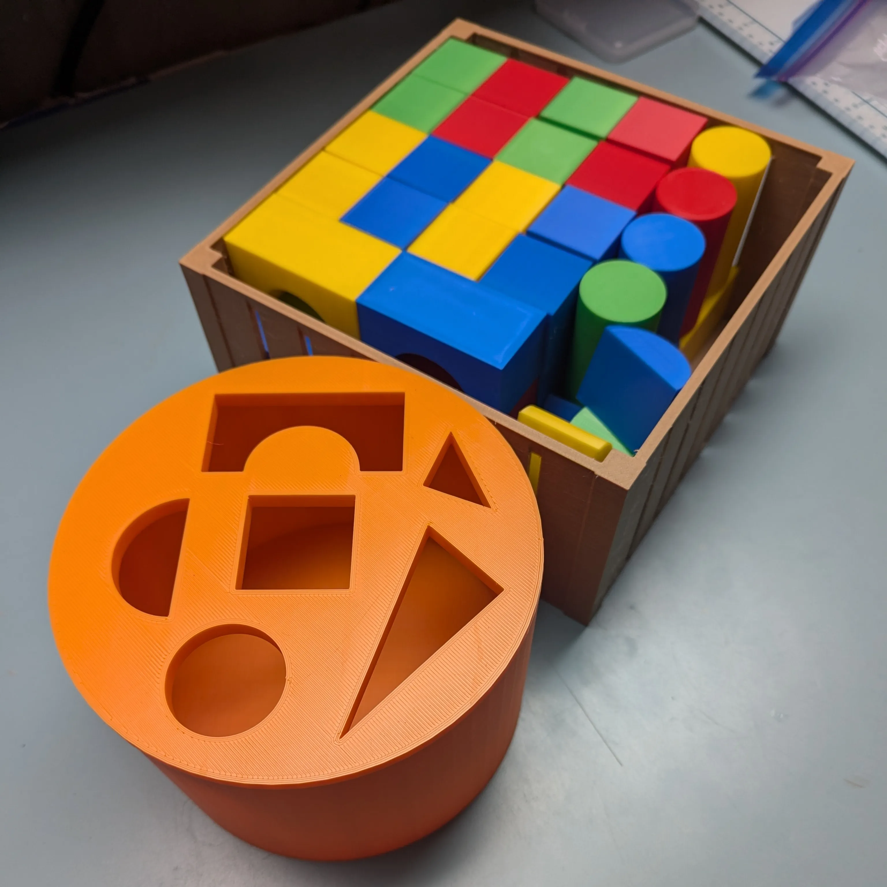 Building Blocks and Shape Sorter: Pre-School Age