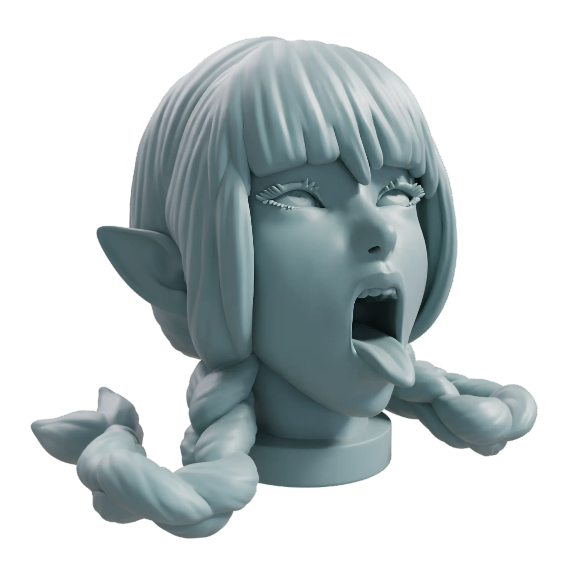 Bust Decoration Dice Tower "Ahegao"