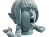 Bust Decoration Dice Tower "Ahegao"-3
