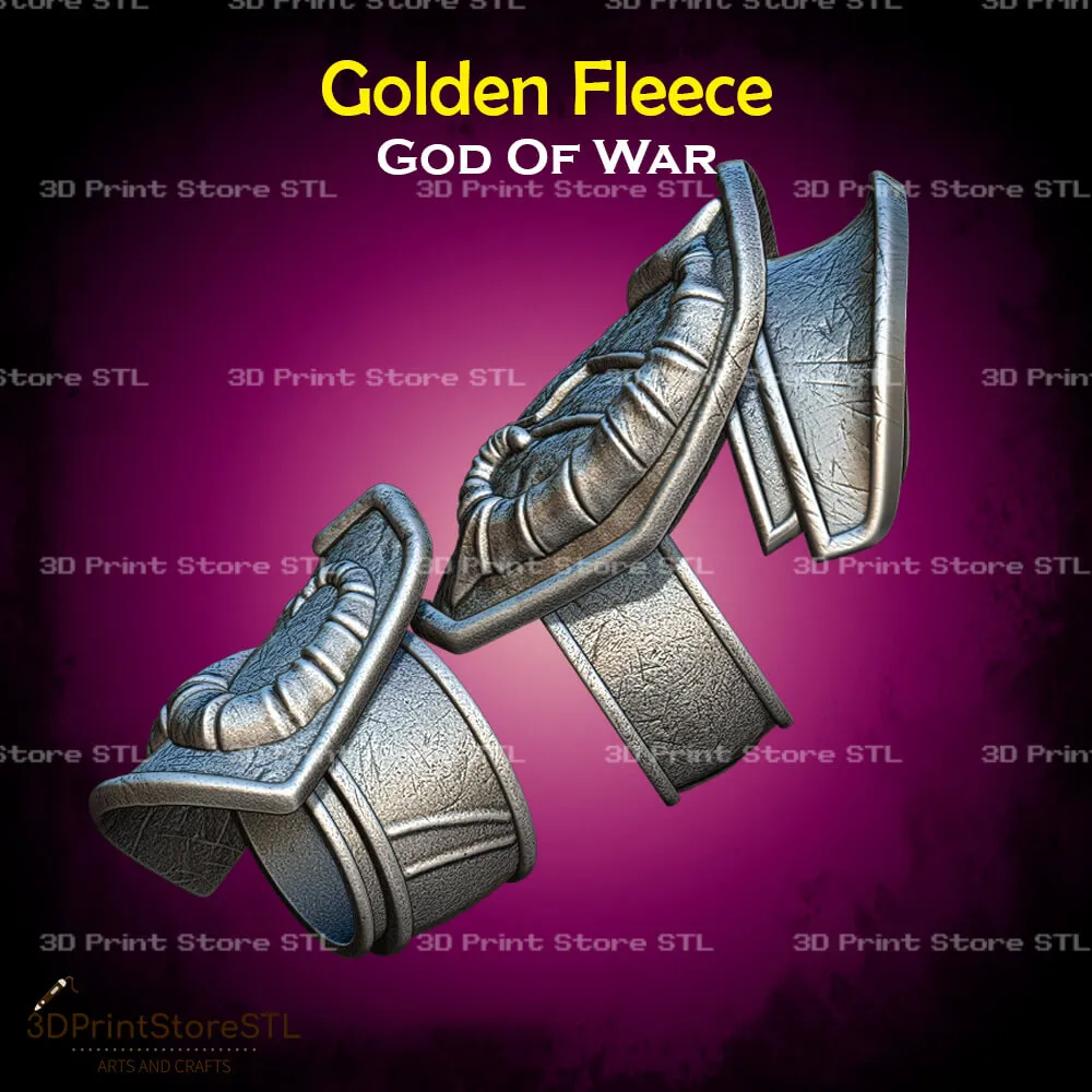 Golden Fleece Cosplay God of War - STL File