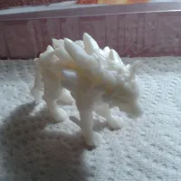 Ice Wolf - Monstrous Creature - PRESUPPORTED - 32mm Scale-7