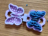 PRINT IN PLACE - WAFFLE MAKER - BUTTERFLY - FOR SENSORY PLAY-4
