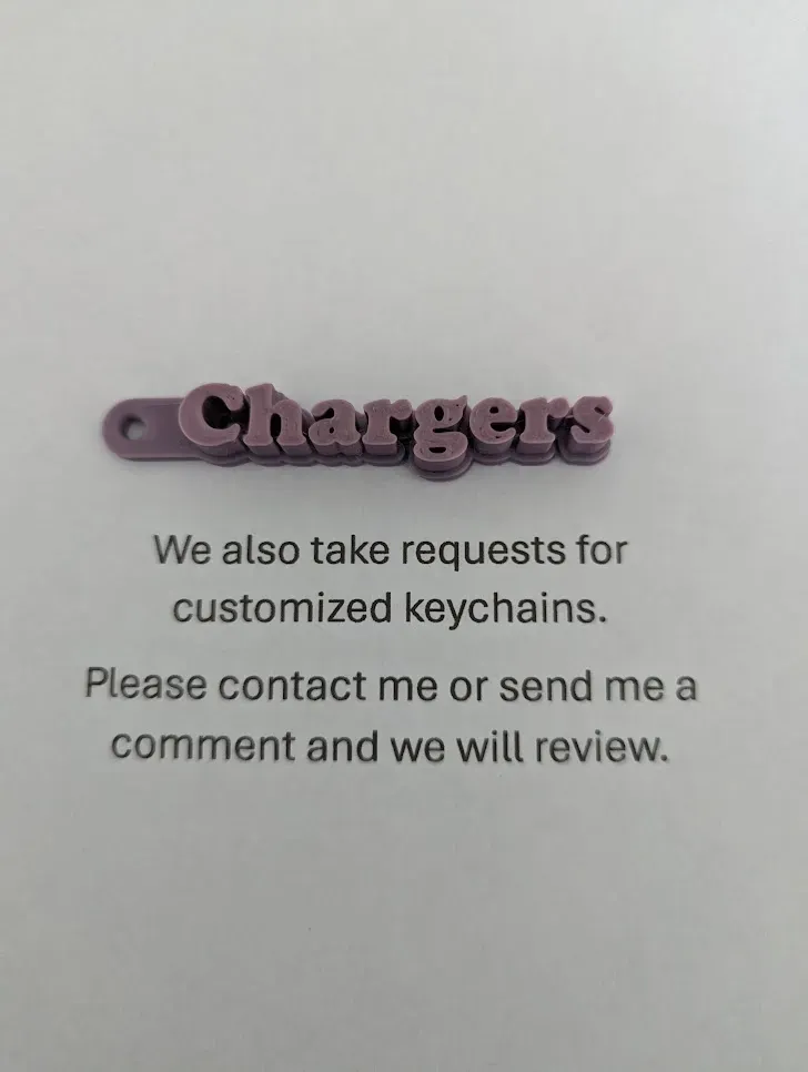 Porte-clés Los Angeles Chargers